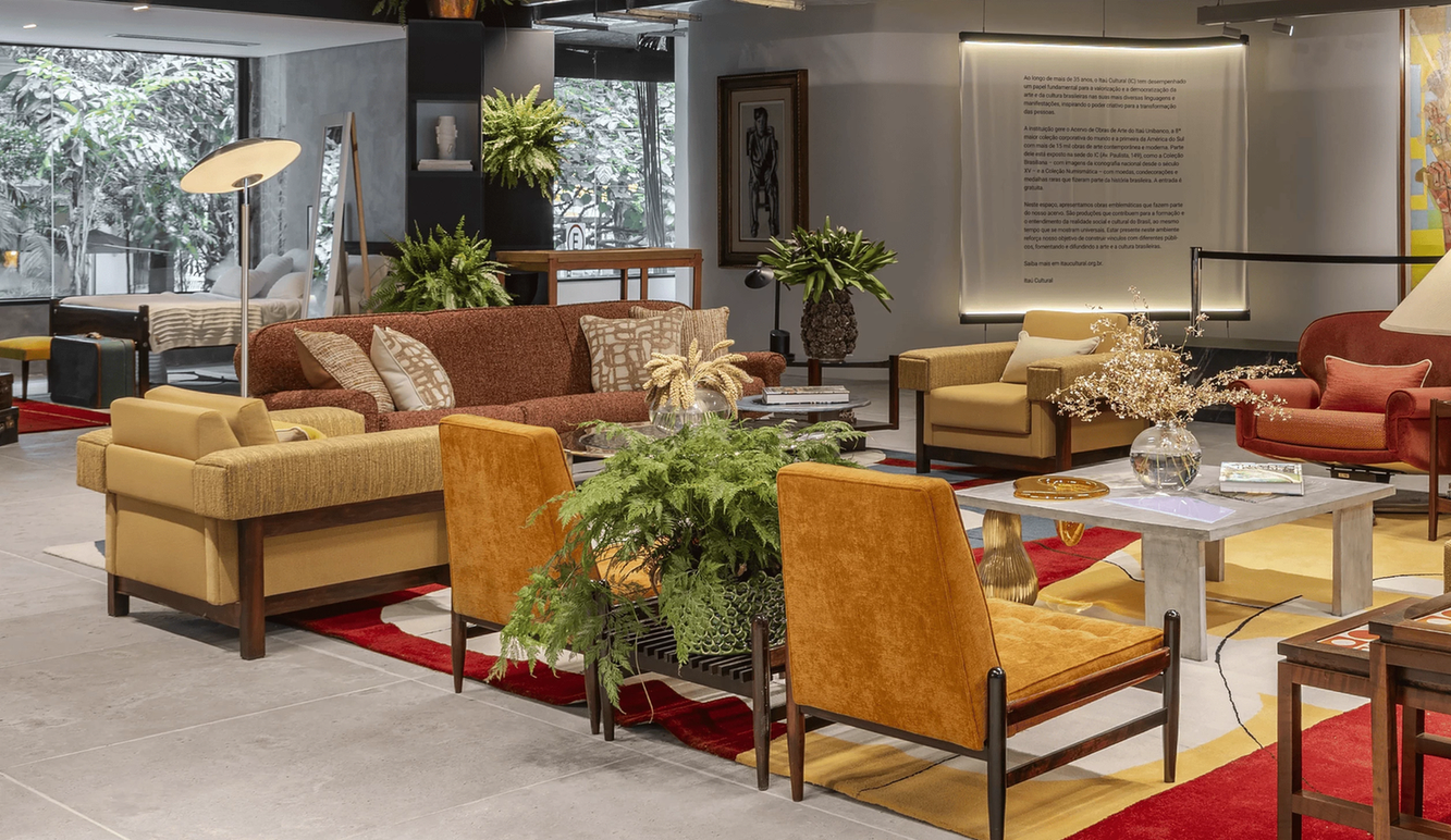 Ambiente decorado Casa Dexco