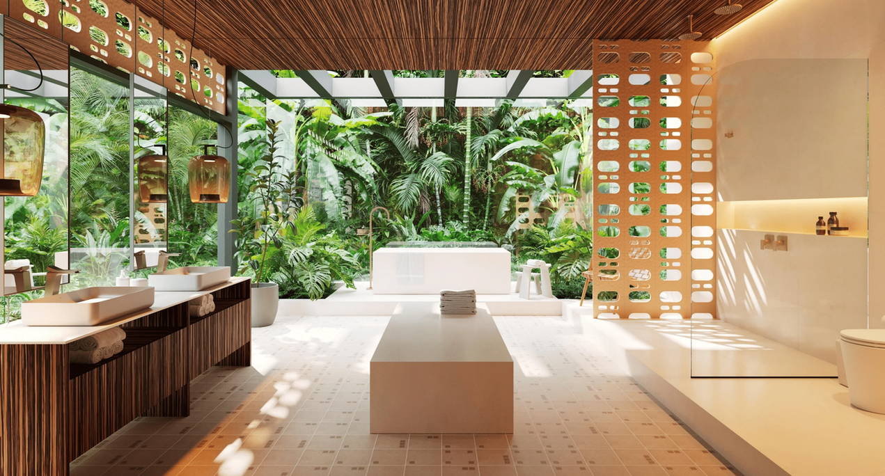 Ambiente decorado Casa Dexco