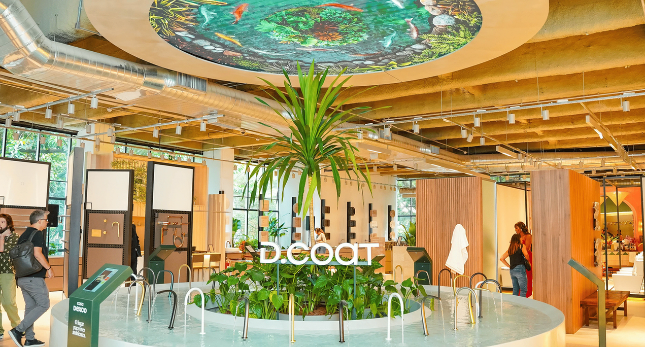 Ambiente decorado Casa Dexco